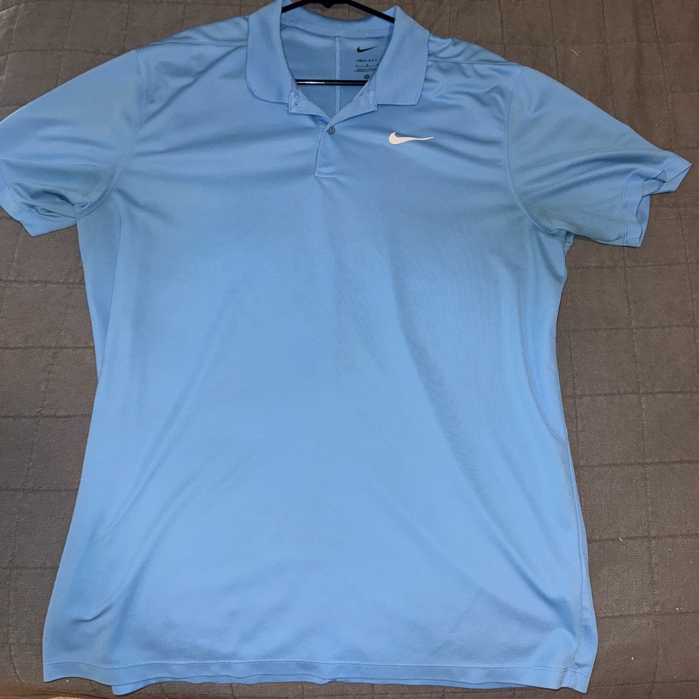 Nike Men’s Blue DriFit Golf Polo - Size L